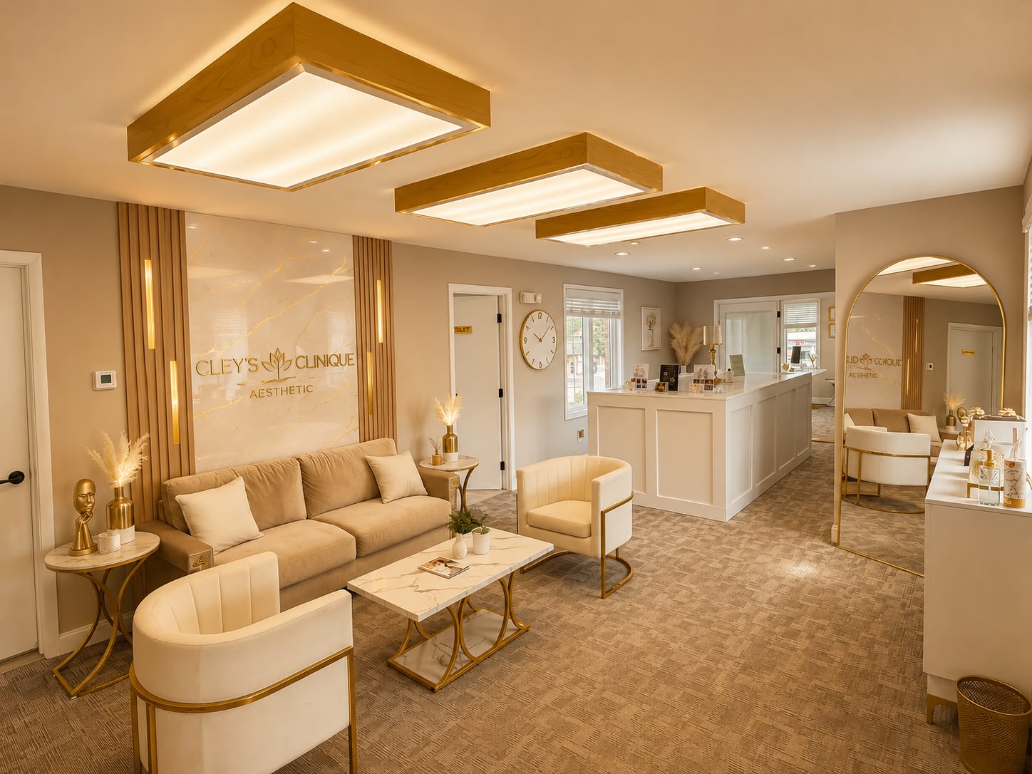 Luxury waiting room